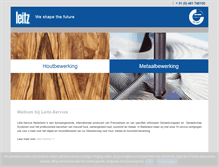 Tablet Screenshot of leitz-service.nl